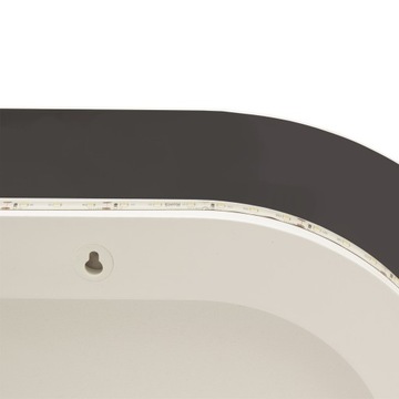 Lustro łazienkowe owalne LED 100x40 podświetlane
