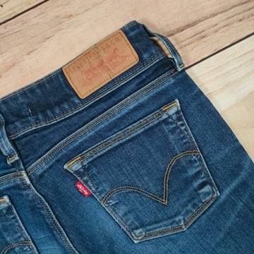 LEVI'S 571 Slim Fit Spodnie Jeans Damskie r.W28L30