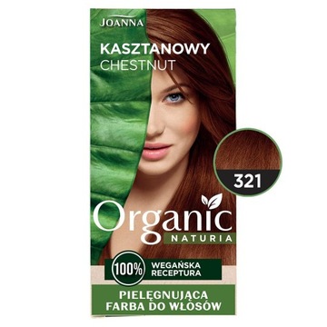 Joanna NATURIA ORGANIC Vegan Farba Kasztanowy 321
