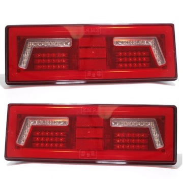 Lampa zespolona tylna LED DIODOWA przyczepy KOMPLE