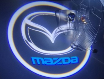 MAZDA 6 02-08 СВЕТОДИОДНЫЙ ПРОЕКТОР ГОЛОГРАММА С ЛОГОТИПОМ НА ДВЕРИ