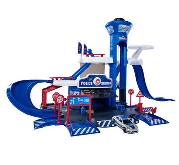 Полицейская база + 1 автомобиль Majorette