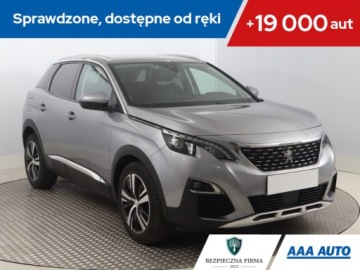 Peugeot 3008 II Crossover 1.2 PureTech 130KM 2020 Peugeot 3008 1.2 PureTech, Salon Polska, Skóra