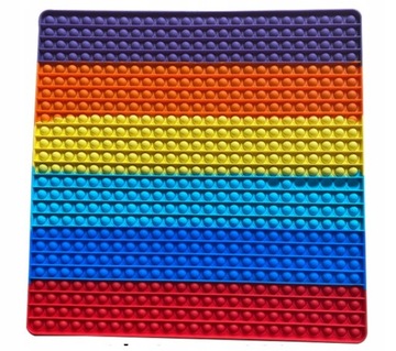 PUSH BUBBLE POPIT ZABAWKA SENSORYCZNA BĄBELKI 50cm