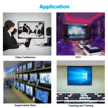 HDMI KVM-переключатель, 4 порта, компьютерный хост, 4 входа, 1 выход, 4k HD USB, общий доступ к сети