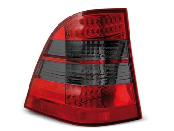 SVĚTLA MERCEDES W163 ML 98-05 RED SMOKE LED