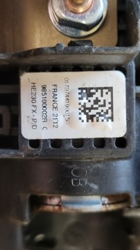 ВОДИТЕЛЬСКАЯ ПНЕВМАТИЧЕСКАЯ RENAULT LAGUNA III GT 985100002R