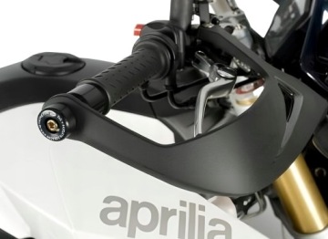 KOŃCÓWKI KIEROWNICY R&G APRILIA DORSODURO BLACK