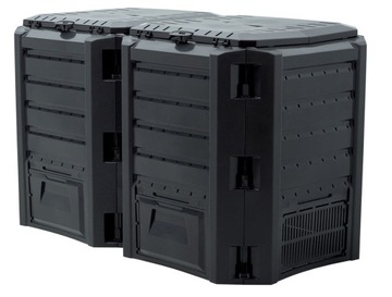 КОМПОСТЕР PROSPERPLAST 800Л ЧЕРНЫЙ МОДУЛЬ