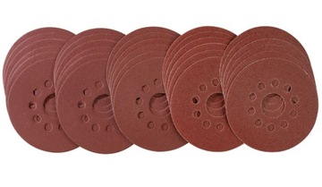 Zestaw 30 papierów ściernych PARKSIDE Ø 180 mm 180