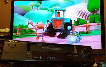 Видеомагнитофон Philips VR410, ОРИГИНАЛЬНЫЙ ПУЛЬТ!