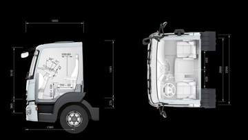 Mercedes ATEGO S-cab ClassicSpace кабина, 2,30 м 2023 г.