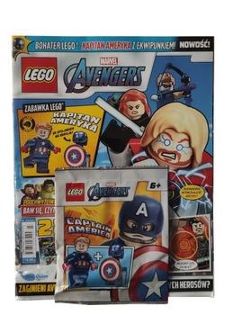 Magazyn LEGO Marvel Avnegers Czasopismo 03/2021 - Captain America