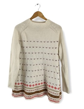 1210Dan-1-deco FRESH SPIRIT sweter vintage wzór 46 XXXL