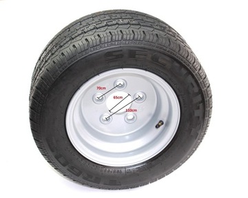Колесо в сборе 195/55 R10C 5x112 ET -4 Mefro Security