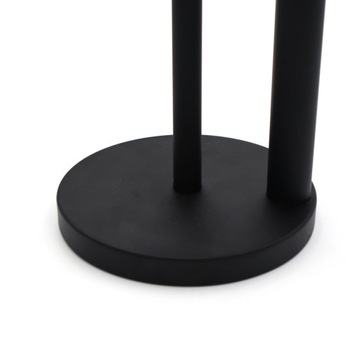 STOJAK WIESZAK PAPIER TOALETOWY LOFT CZARNY METAL