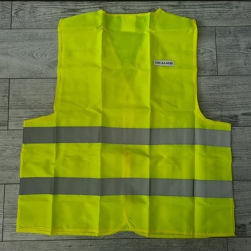 Светоотражающий жилет с двумя лямками в чехле A/B.