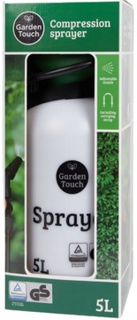 ОПРЫСКИВАТЕЛЬ ДАВЛЕНИЯ GARDEN TOUCH НА РЕМНЕ, ДЛИННОЕ КОПЬЕ 5Л