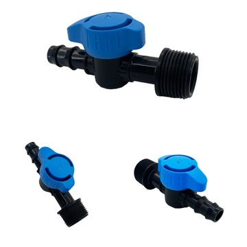 Zaworek zawór wcisk linia rura 16mm - 3/4 GZ