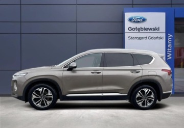 Hyundai Santa Fe IV SUV 2.0 CRDi 185KM 2019 Hyundai Santa Fe Hyundai Santa FE 2.0 Diesel 185km 4x4 PALTINUM Polski Sal, zdjęcie 32