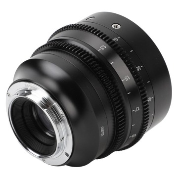 14mm T2.9 Pełnoklatkowy obiektyw kinowy 114 stopni Ultra szeroki kąt Ręczne