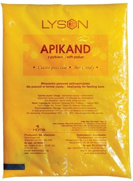 Апиканд с Пыльцей 10х1кг ТОРТ корм для пчел АПИКАНД ПЫЛЬЦА
