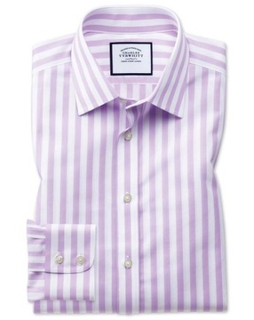 Liliowa koszula extra slim Charles Tyrwhitt 42/89