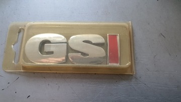 Emblemat znaczek napis GSI