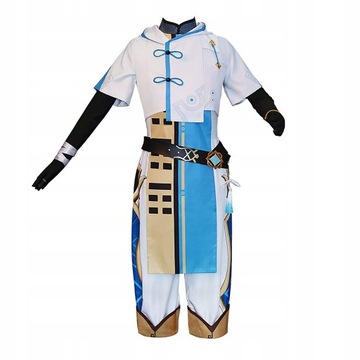 Genshin Impact Chongyun Cosplay Strój Kostium