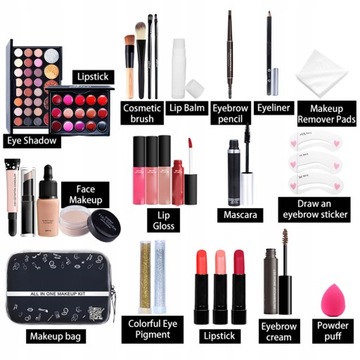 Большой ствол для косметической палитру тени тени