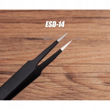 НАБОР ИЗ 6 ПРЕЦИЗИОННЫХ АНТИМАГНИТНЫХ пинцетов, ANTISTATIC ESD TECHREBAL