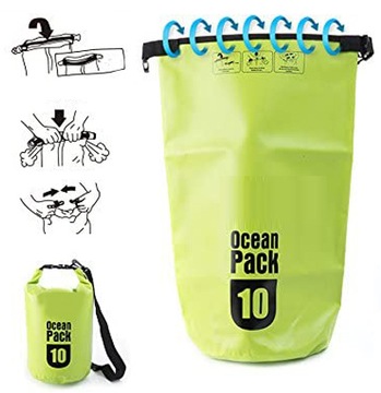 ВОДОНЕПРОНИЦАЕМЫЙ СУХОЙ СУХОЙ СУХОЙ СУМКА 10 Л OCEAN PACK 55
