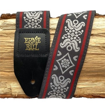 Ernie Ball Black Jack wyszywany pasek do gitary
