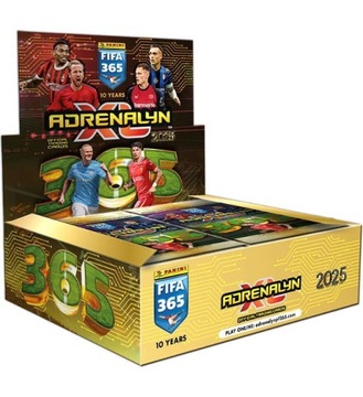 FIFA 365 2025 Adrenalyn XL Panini 50 kart w tym 20 specjalnych