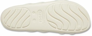 Crocs Splash Strappy Flip Flops 37.5 w7 Bone