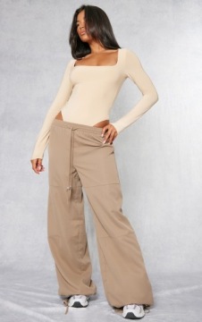 БОДИ PRETTYLITTLETHING С ДЛИННЫМИ РУКАВАМИ И КРУГЛЫМ ВЫРЕЗОМ S.44 B546103