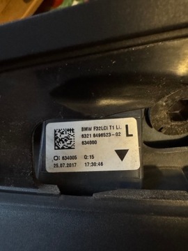 BMW 4 F32 F33 F36 SVĚTLO ZADNÍ EVROPA ORIGINÁLNÍ
