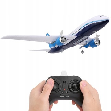 QF008 SAMOLOT ZABAWKA RC Z PILOT 2.4G