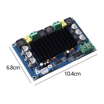 Плата цифрового усилителя 2x150 Вт, аудио стереоусилитель, плата аудиоусилителя для