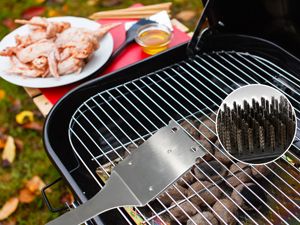 НАБОР ДЛЯ БАРБЕКЮ-ГРИЛЯ КОРПУС ИЗ НЕРЖАВЕЮЩЕЙ СТАЛИ, 26 ЧАСТЕЙ, ТЕРМОМЕТР В ПОДАРОК