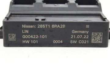 NISSAN X-TRAIL T-32 III FACELIFT SENZOR ŘÍZENÍ MODUL KRYT ZADNÍ