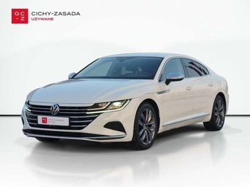 Volkswagen Arteon Fastback Facelifting 2.0 TSI 190KM 2021 Volkswagen Arteon Salon PL Faktura VAT Zadbany Bogata wersja 2.0 Benzyna