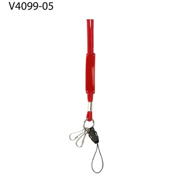 100 x Smycz reklamowa, przywieszka do tel. NADRUK