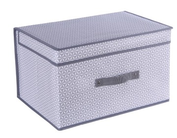 Organizer pojemnik do szafy z pokrywką 70x40x30cm Ciemny