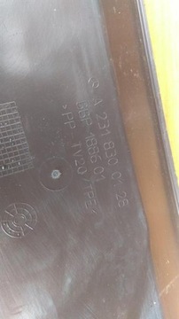 PODSZYBIE MERCEDES SL R231 400 3.0 V6 A2318300128