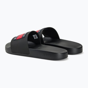 Klapki damskie Tommy Jeans Flag Pool Slide Ess black 36 EU