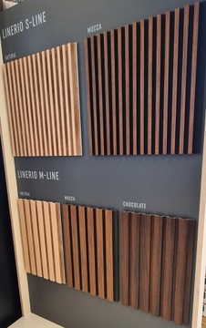 Стеновые панели LAMELE Linerio S-LINE, Дуб натуральный
