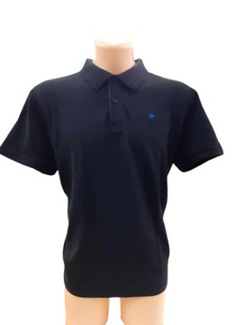 KOSZULKA Tom Tailor Polo Czarny XL T12E132