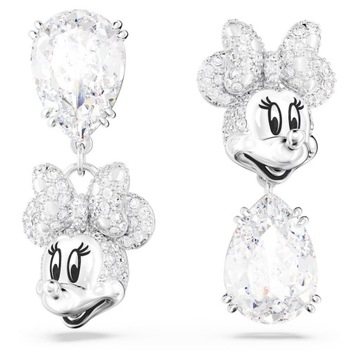 SWAROVSKI - Náušnice Disney Minnie Mouse White/RHS