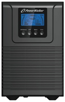 ИБП PowerWalker VFI 1000 TGB 1000 ВА/900 Вт, онлайн с разъемом для доп. Ба